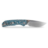 Marten | Blue Carbon Fibre + 154CM - A1609