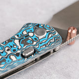 Marten | Blue Carbon Fibre + 154CM - A1609