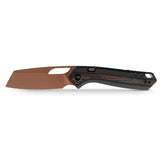 Kroc 329 | Black Aluminium Topo G10 + Copper Dune S35VN - A1810