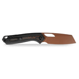 Kroc 329 | Black Aluminium Topo G10 + Copper Dune S35VN - A1810