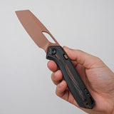 Kroc 329 | Black Aluminium Topo G10 + Copper Dune S35VN - A1810