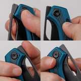 Kroc 329 | Blue Aluminium Topo G10 + Blackwash S35VN - A1811