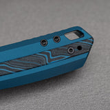 Kroc 329 | Blue Aluminium Topo G10 + Blackwash S35VN - A1811