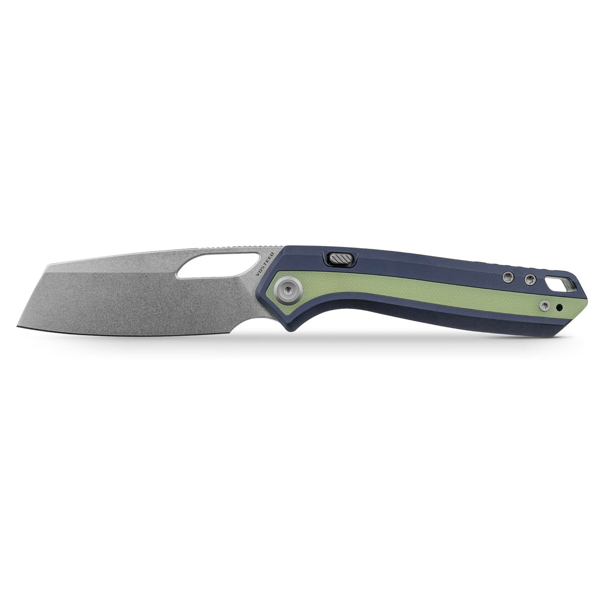 Kroc 329 | Dark Blue Aluminium GID G10 + Stonewash S35VN - A1814