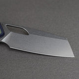 Kroc 329 | Dark Blue Aluminium GID G10 + Stonewash S35VN - A1814