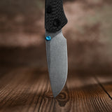 Marten 330 | Carbon Fiber + Stonewash 154CM - A1611