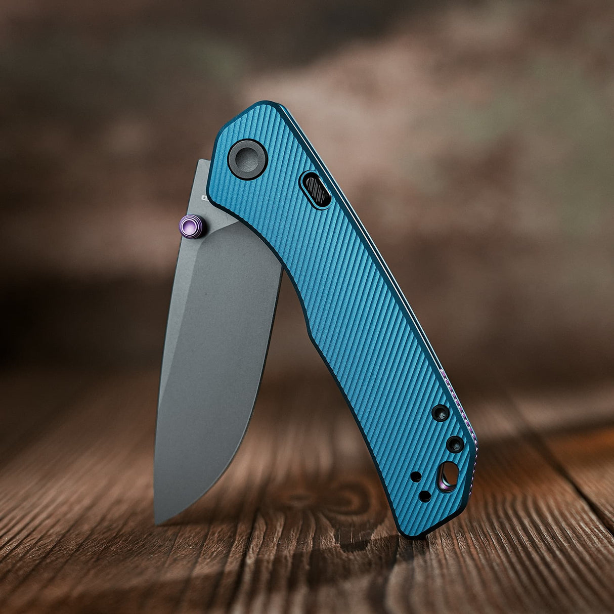 Marten 330 | Blue Aluminium + Destroyer Grey 154CM - A1612