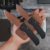 Marten 330 | Black Aluminium + Copper Dune 154CM - A1613