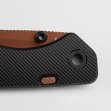 Marten 330 | Black Aluminium + Copper Dune 154CM - A1613