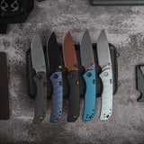 Marten 330 | Black Aluminium + Copper Dune 154CM - A1613