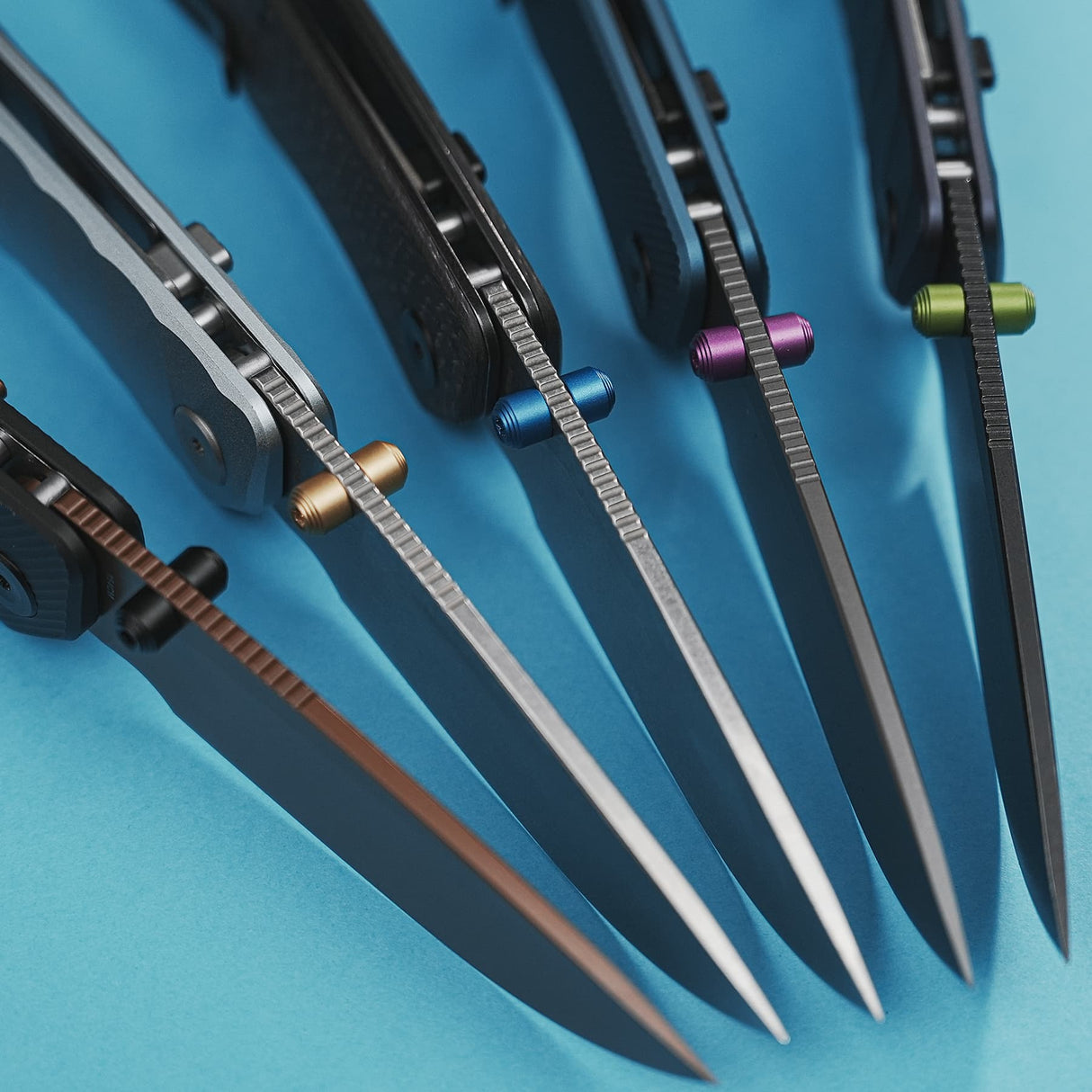 Marten 330 | Black Aluminium + Copper Dune 154CM - A1613