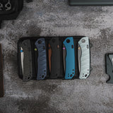 Marten 330 | Dark Blue Aluminium + Blackwash 154CM - A1615