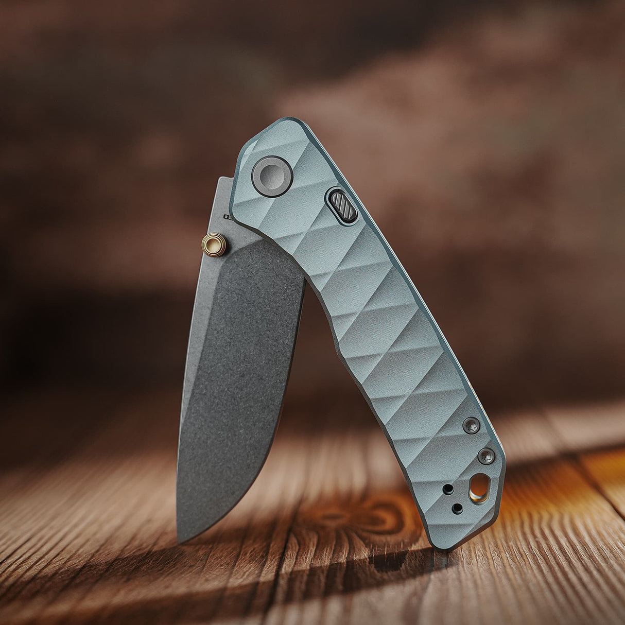 Marten 330 | Light Blue Aluminium + Stonewash 154CM - A1614