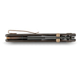 Marten 330 | Copper Carbon Fibre + Blackwash 154CM - A1619