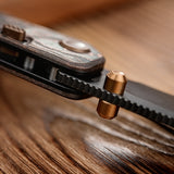 Marten 330 | Copper Carbon Fibre + Blackwash 154CM - A1619