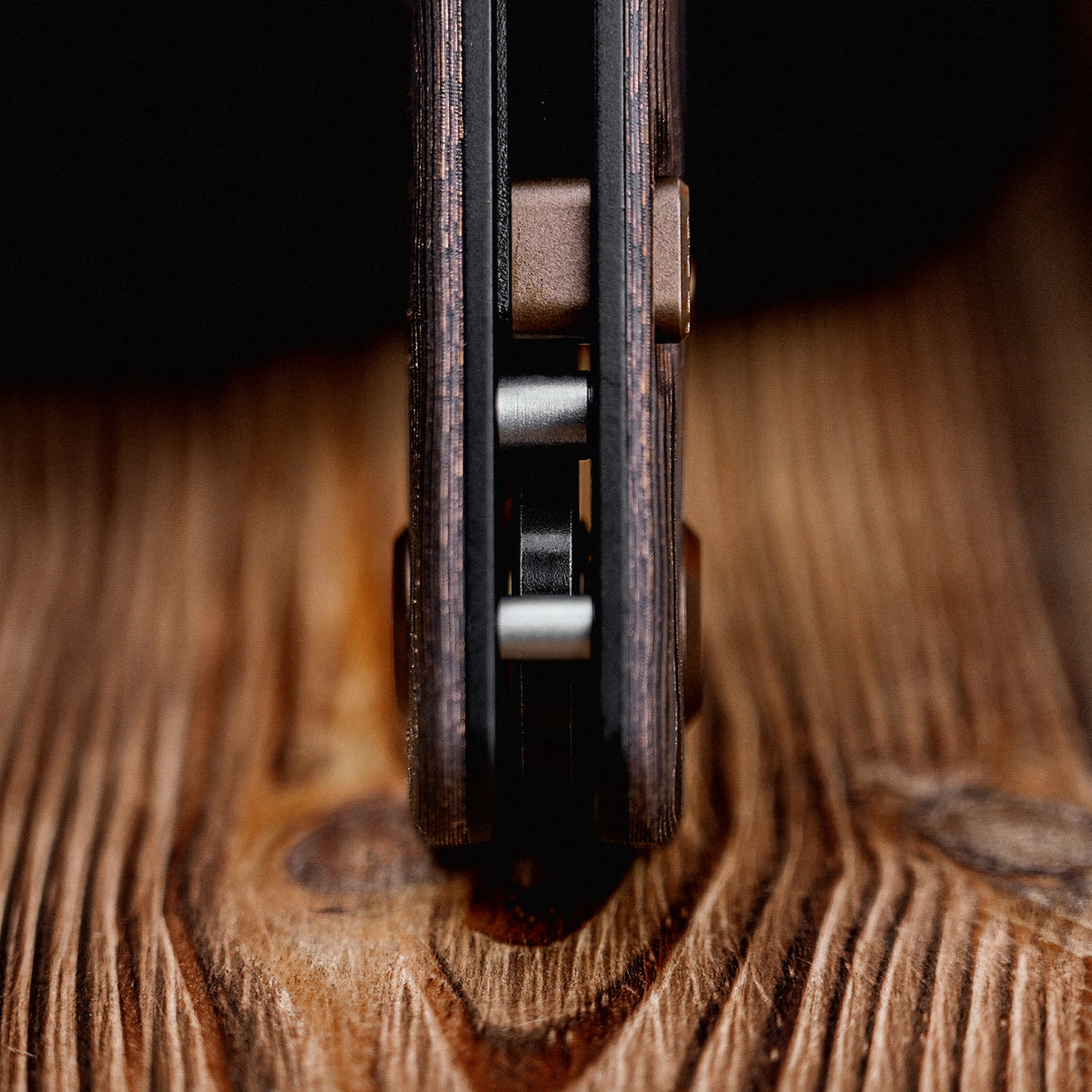 Marten 330 | Copper Carbon Fibre + Blackwash 154CM - A1619