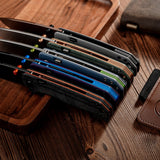 Marten 330 | Black Micarta + Blackwash 14C28N - A1622