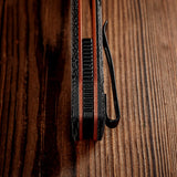 Marten 330 | Black Micarta + Blackwash 14C28N - A1622