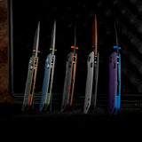 Marten 330 | Gray G10 + Copper Dune 14C28N - A1626