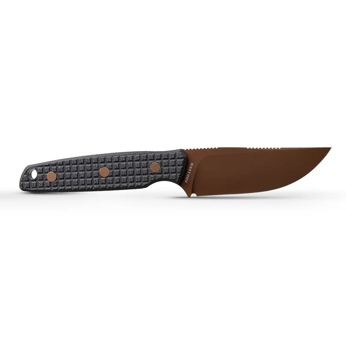 Mink - Fixed Blade | Black G10 + Copper Dune 14C28N - D0106
