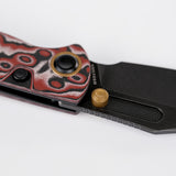 Naga | Ivory Drift Micarta + Blackwash S35VN - A3905