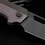 Nip-L | Dark Red/Purple Ti + Blackwashed Elmax - A4204