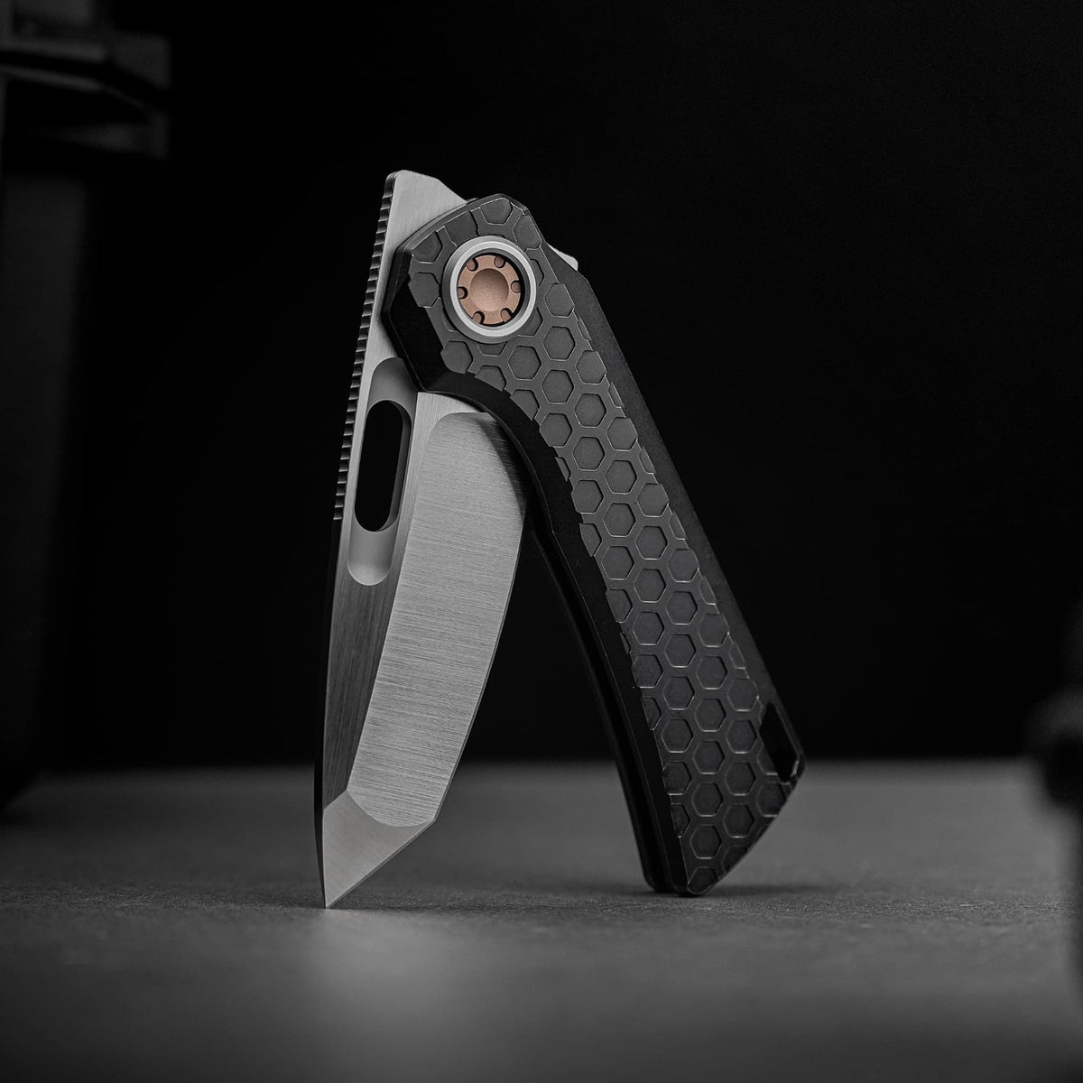 Nymble | Black Ti + Satin Elmax - A4701