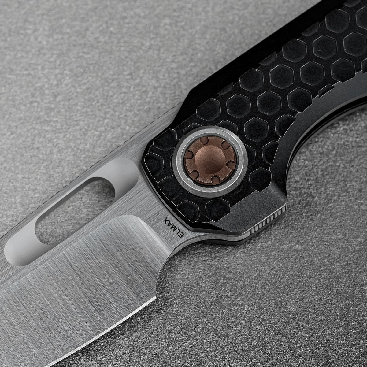 Nymble | Black Ti + Satin Elmax - A4701
