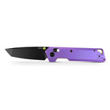 Parallel | Purple Ti + Blackwash 154CM Tanto