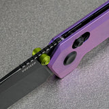 Parallel | Purple Ti + Blackwash 154CM Tanto