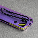 Parallel | Purple Ti + Blackwash 154CM Tanto