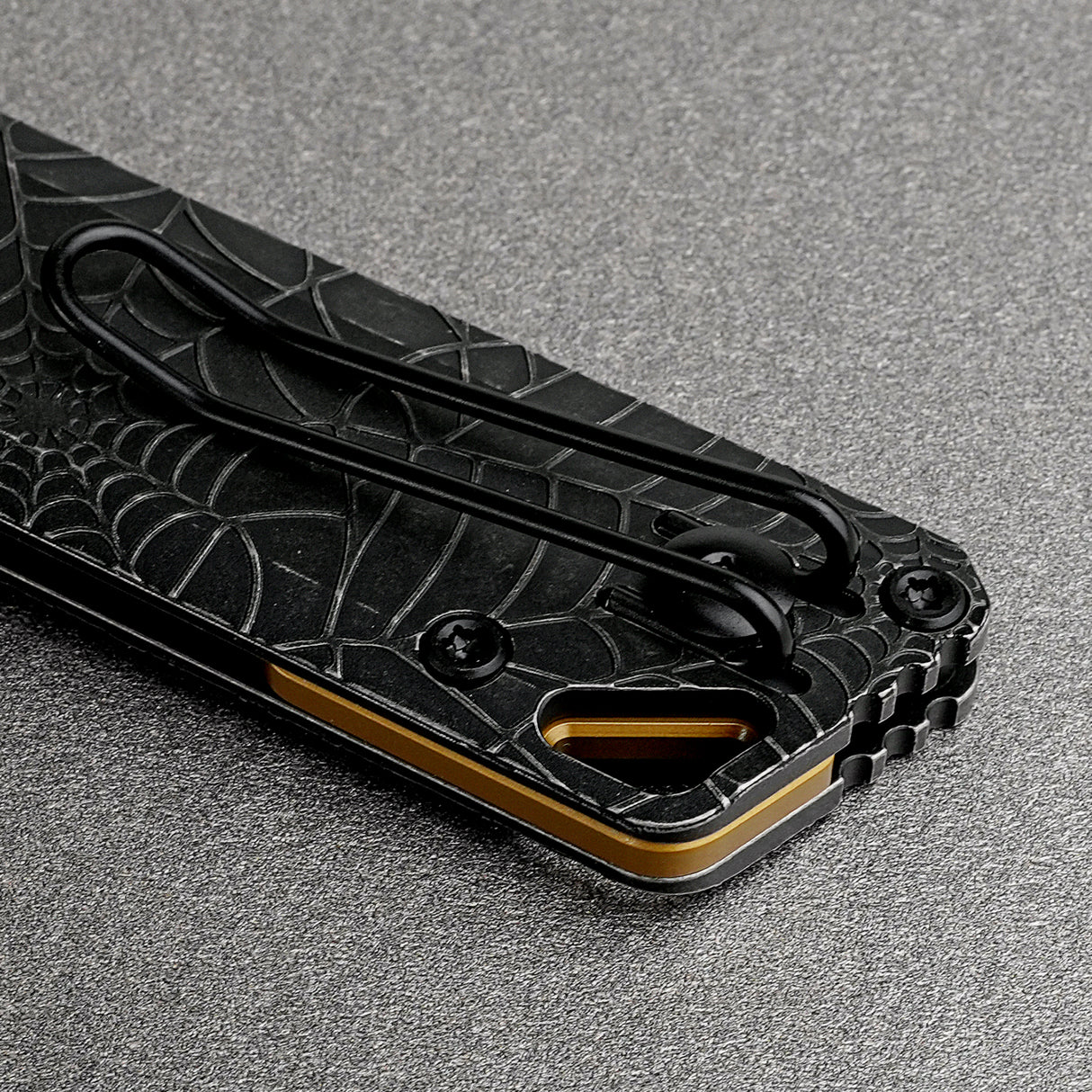 Parallel | Acid Wash Black Ti + Stonewash S35VN Tanto