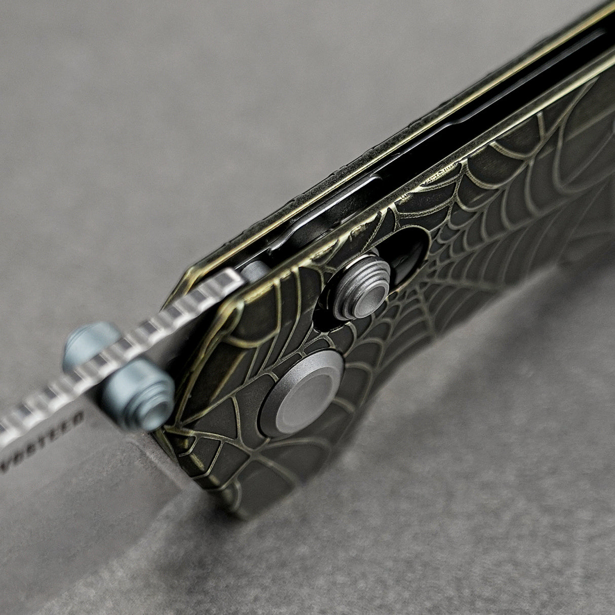 Parallel | Acid Wash Copper Ti + Acid Stonewash S35VN Tanto