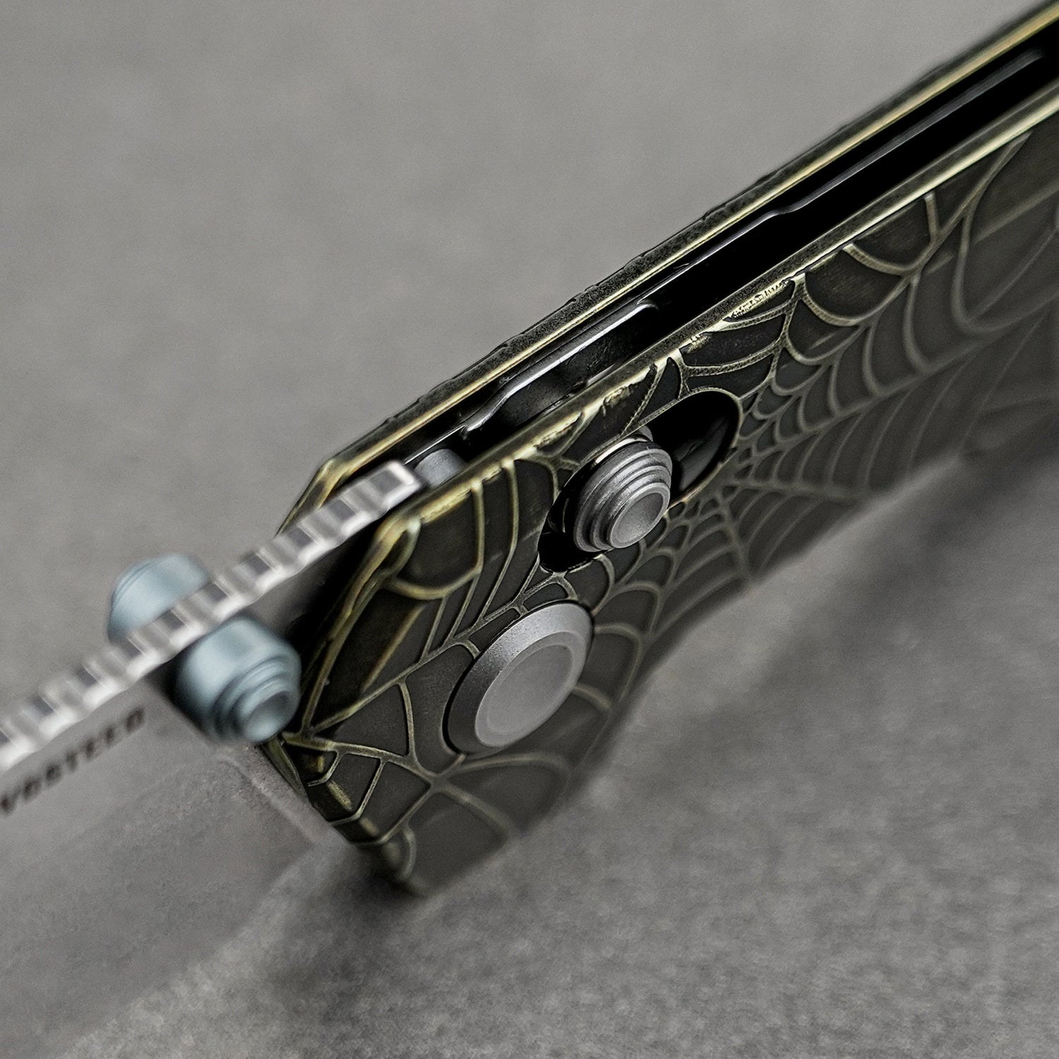 Parallel | Acid Wash Copper Ti + Acid Stonewash S35VN Tanto