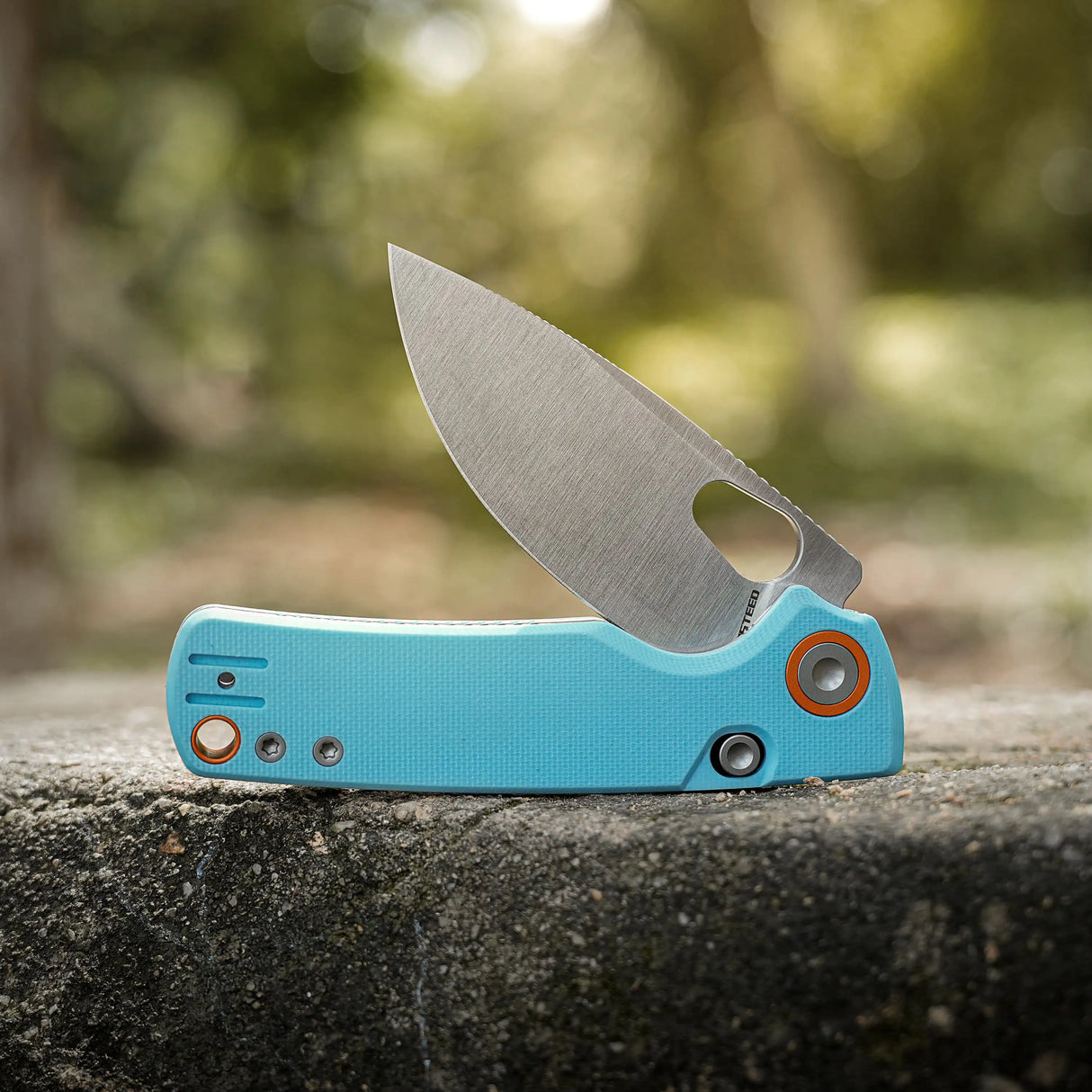 Porcupine | Sky Blue G10 + Satin 14C28N - A2608