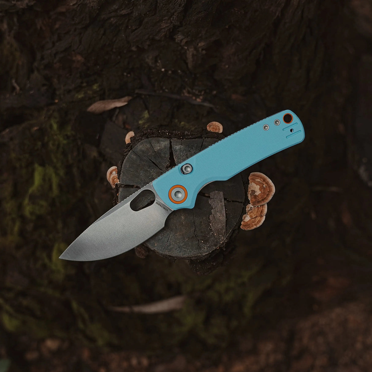 Porcupine | Sky Blue G10 + Satin 14C28N - A2608