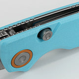 Porcupine | Sky Blue G10 + Satin 14C28N - A2608