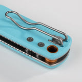 Porcupine | Sky Blue G10 + Satin 14C28N - A2608