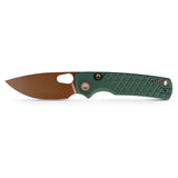 Porcupine | Green Crosshatch G10 + Copper Dune 14C28N - A2623