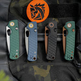 Porcupine | Green Crosshatch G10 + Copper Dune 14C28N - A2623