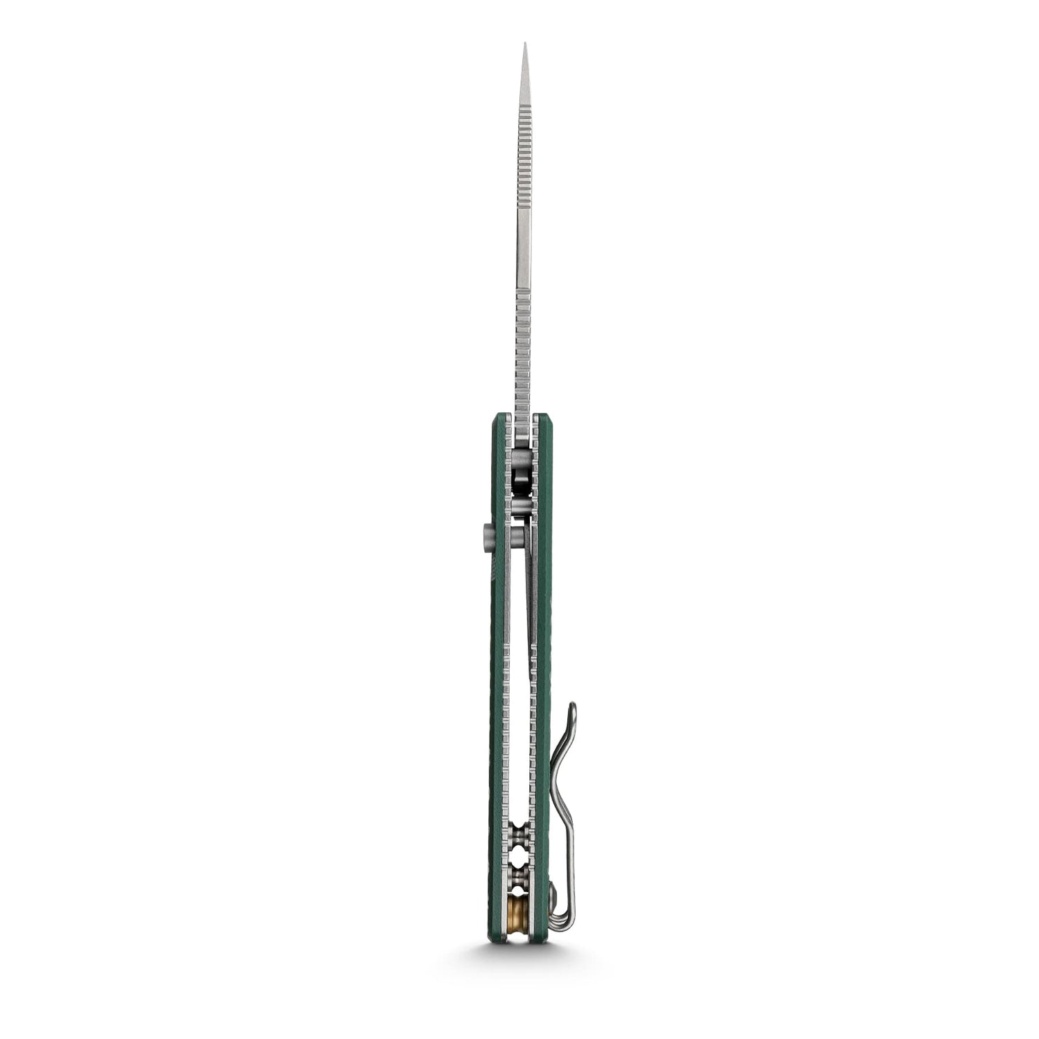 Porcupine | Green Crosshatch G10 + Stonewash 14C28N - A2624