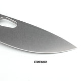 Porcupine | Green Crosshatch G10 + Stonewash 14C28N - A2624