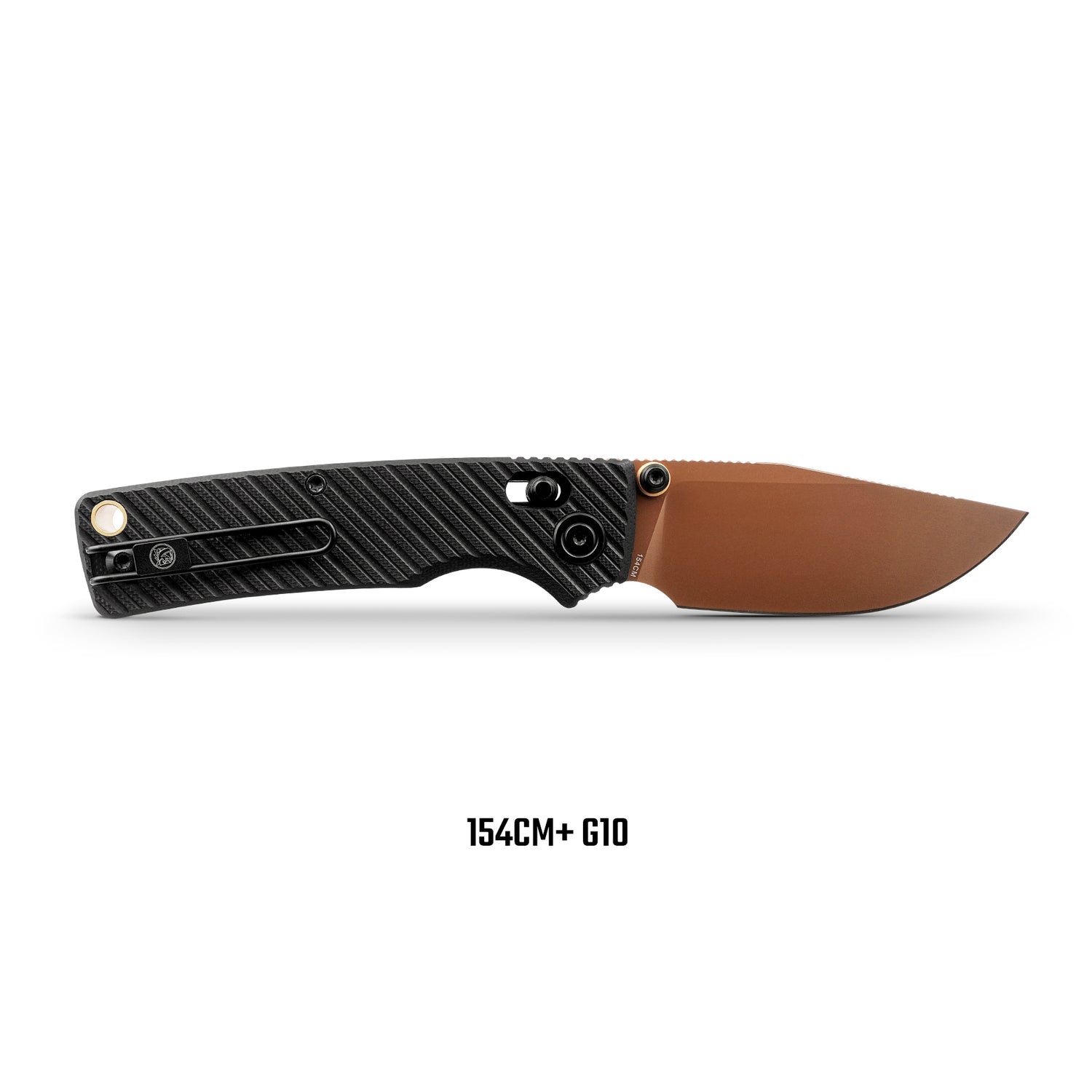 Porcupine ModSwap™ | Black G10 + Copper Dune 154CM - A3101