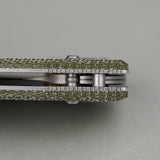 Porcupine ModSwap™ | Green Micarta + Stonewash 154CM - A3104