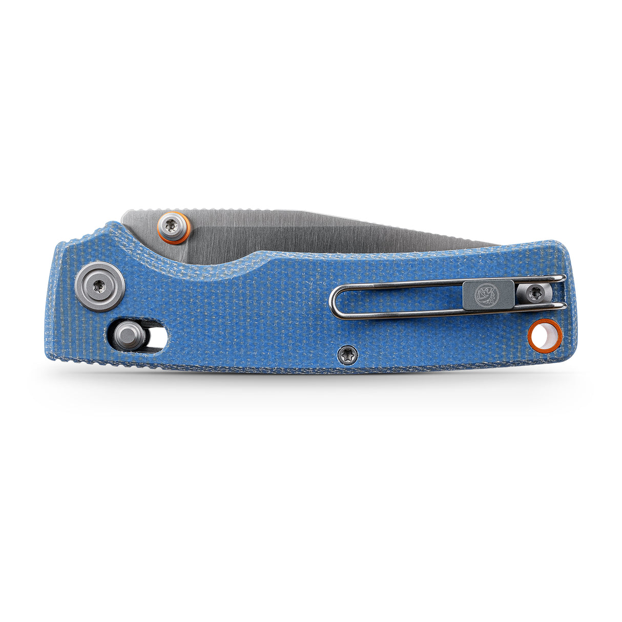 Porcupine ModSwap™ | Blue Micarta + Satin 154CM - A3105