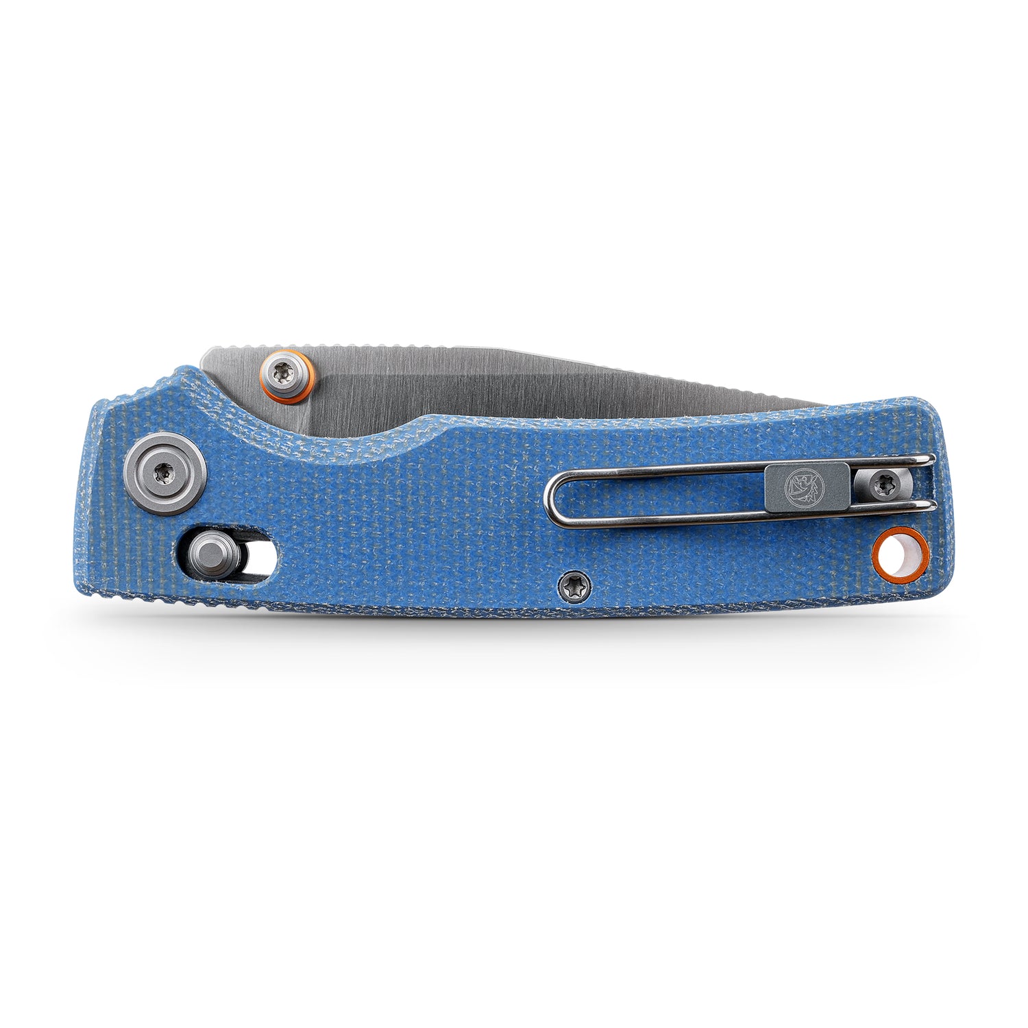 Porcupine ModSwap™ | Blue Micarta + Satin 154CM - A3105
