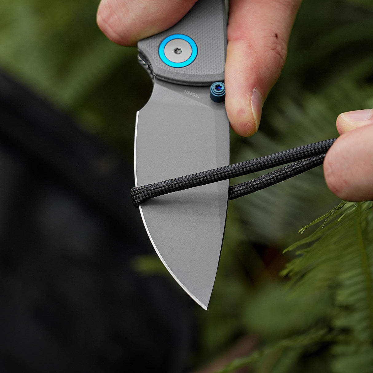 Porcupine Thumb Stud | Grey G10 + Destroyer Grey 14C28N - A2612