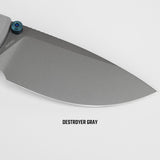 Porcupine Thumb Stud | Grey G10 + Destroyer Grey 14C28N - A2612