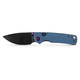 Porcupine Thumb Stud | Blue G10 + Blackwash 14C28N - A2627
