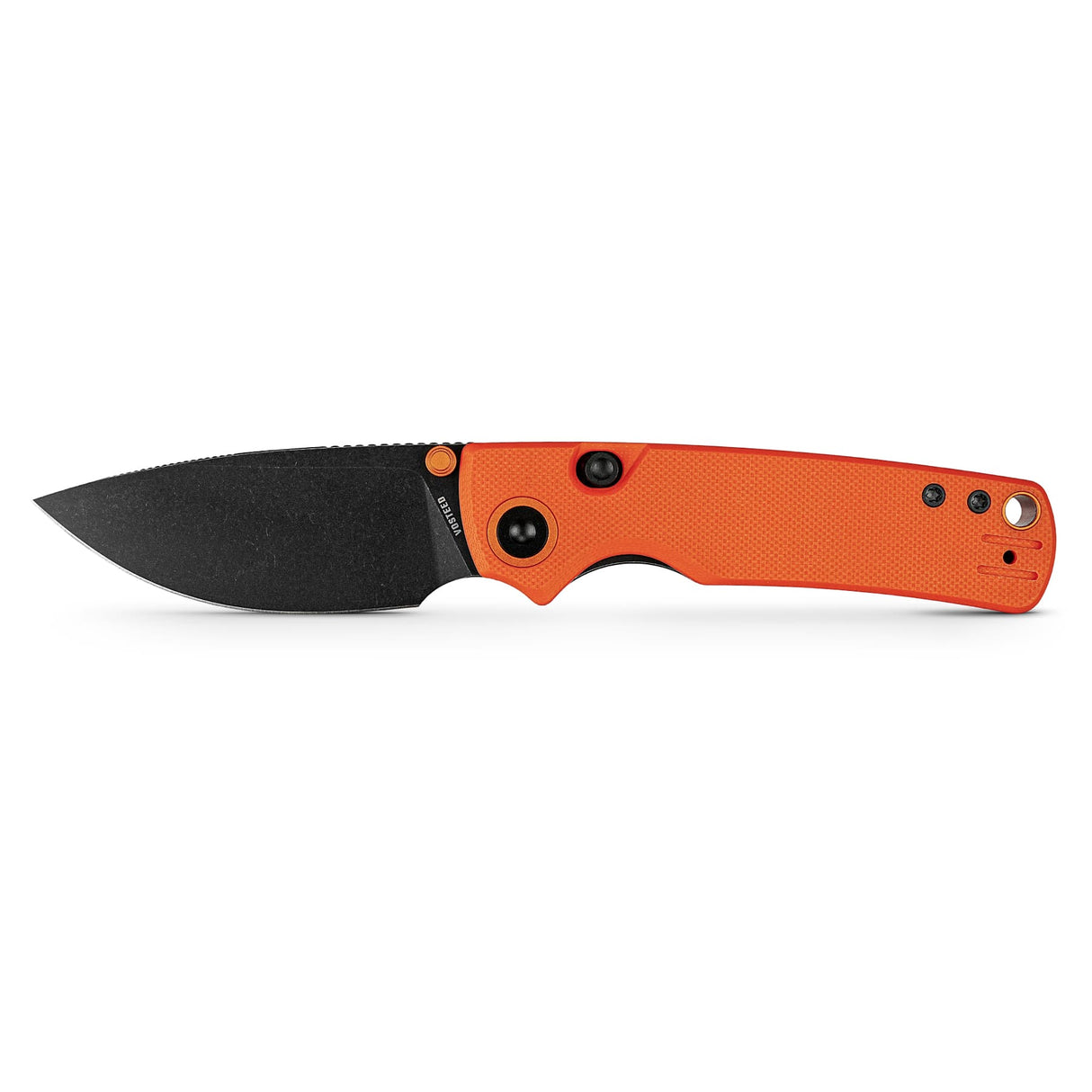 Porcupine Thumb Stud | Orange G10 + Blackwash 14C28N - A2628